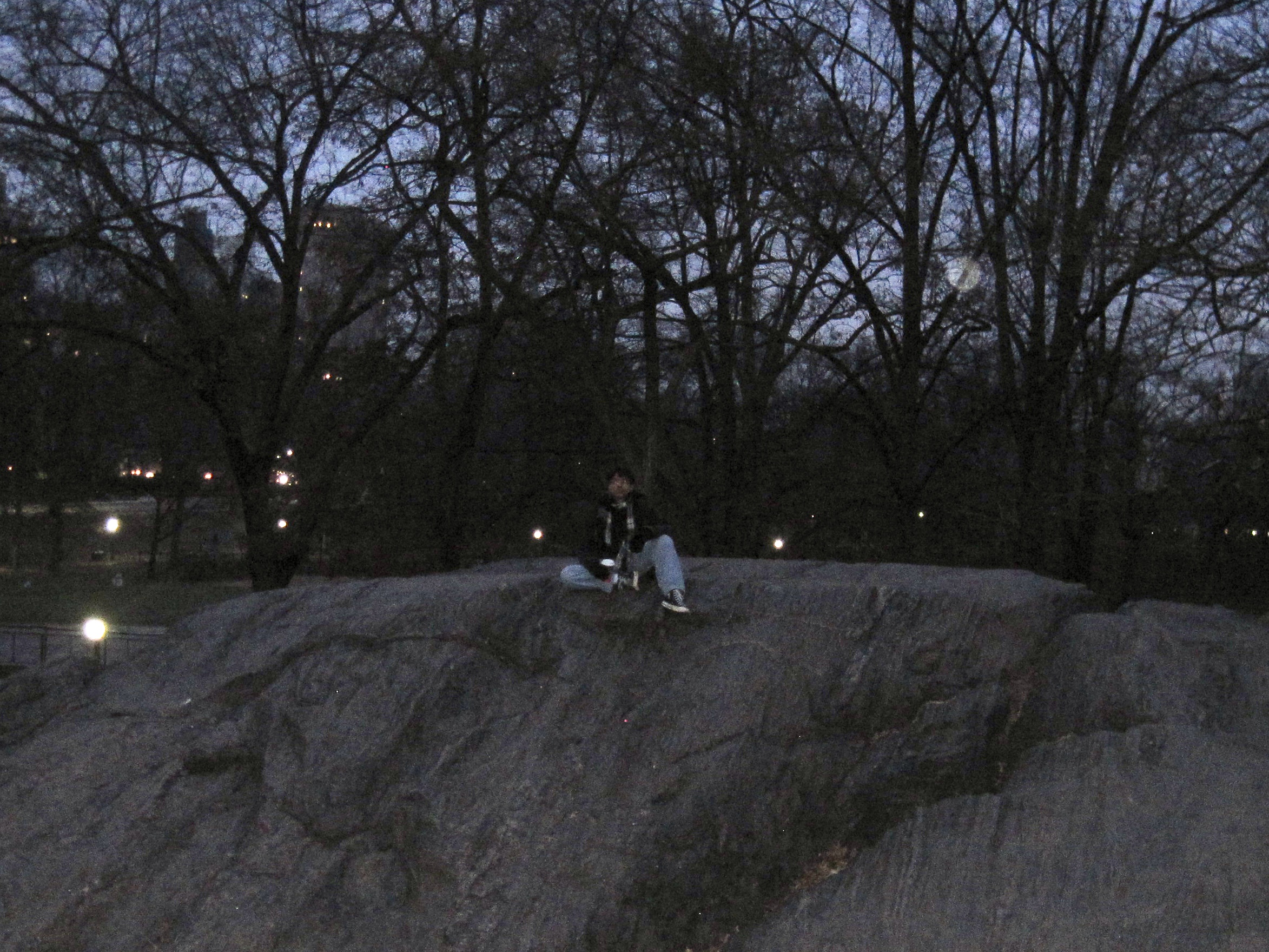 Abhigya at a memorable location